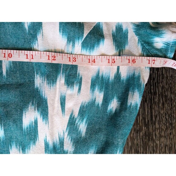 Vineyard Vines IKAT Dress Green White Size 2 - Picture 8 of 8